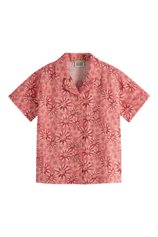Chemise en lin - Rouge