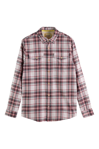 Chemise - Ecru et rose