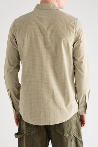 Chemise - Vert foncé et blanc