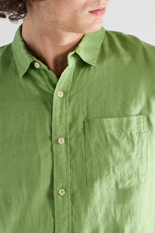 Chemise en lin - Vert