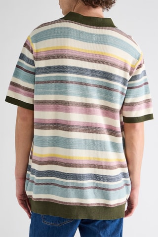 Polo - Beige et rose