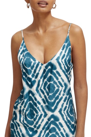 Caraco tie and dye - Bleu pétrole