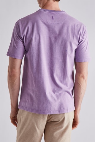 T-shirt en coton biologique - Violet