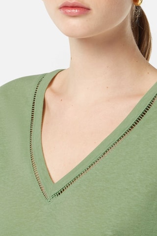 T-shirt en lin - Vert