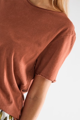 T-shirt - Rouge brique