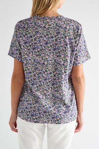 T-shirt en coton biologique - Bleu