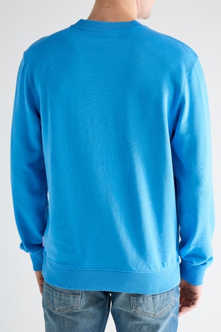 Sweat en coton biologique - Bleu