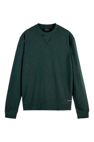 Sweat en coton biologique - Vert foncé