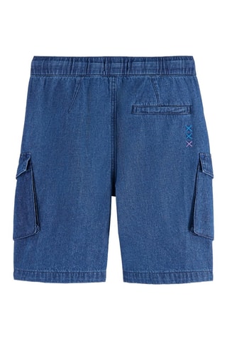 Short en jean - Bleu
