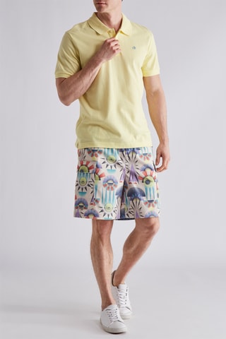 Short - Beige et bleu clair