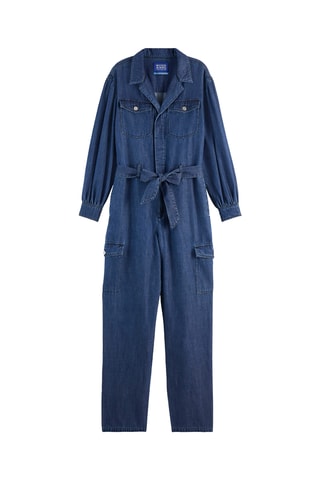 Combinaison en jean - Bleu