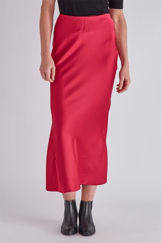 Jupe droite - Fuchsia