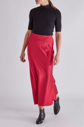 Jupe droite - Fuchsia