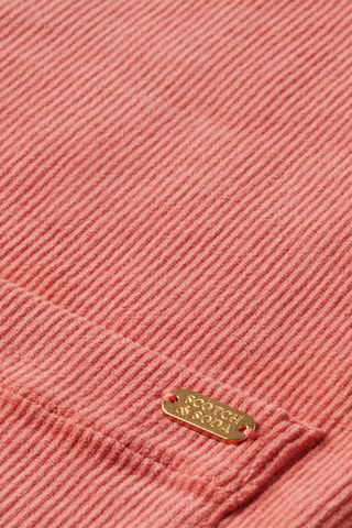 Blazer en velours - Vieux rose