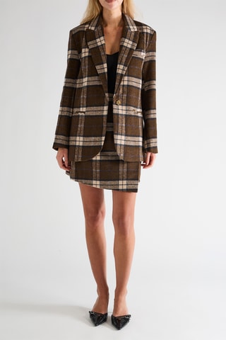 Blazer en laine - Marron