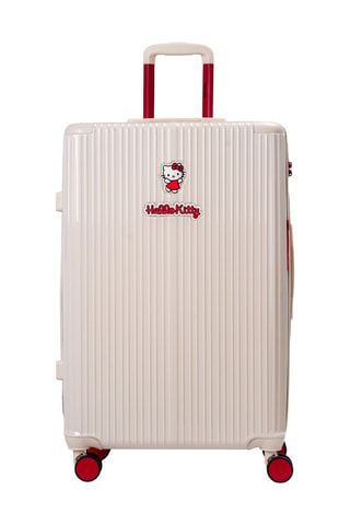 Maleta (L) - Marfil - 75 cm - Hello Kitty