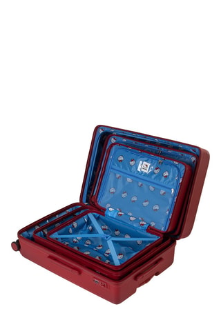 Juego de 3 maletas - Rojo - 55/65/75 cm - Hello Kitty