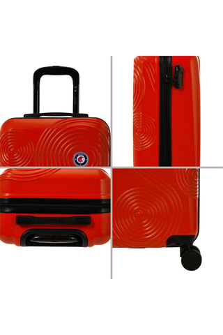 Set de 3 valises (XS/S/M) - Orange - 45/55/65 cm - Rafale