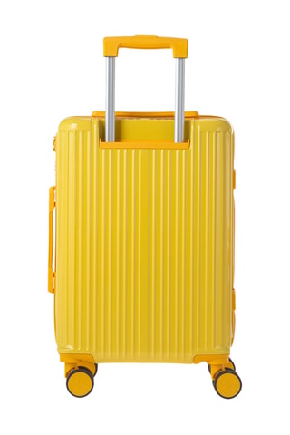 Set de 3 valises - Jaune - 55/65/75 cm - Murano