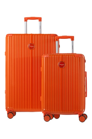 Set de 3 valises - Orange - 55/65/75 cm - Murano