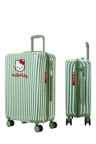Juego de 3 maletas - Verde - 55/65/75 cm - Hello Kitty