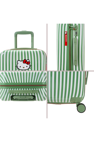 Juego de 3 maletas - Verde - 55/65/75 cm - Hello Kitty