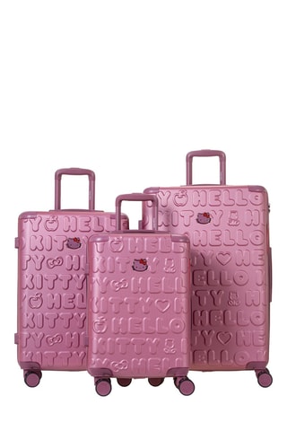 Juego de 3 maletas - Rosa - 55/65/75 cm - Hello Kitty