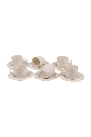 Serviço de café em porcelana 12 peças