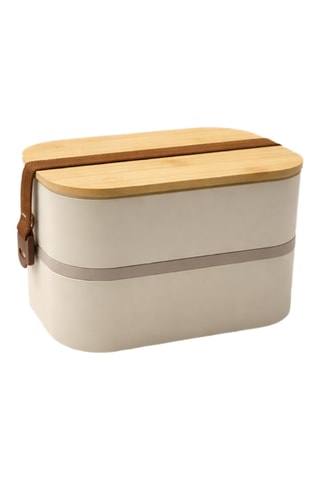 Lunch box en acier inoxydable - 14,5 x 18,5 x 12,5 cm