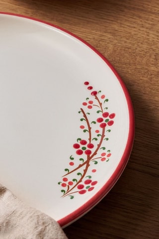 Serviço de pequeno-almoço em cerâmica Rosella - 10 peças