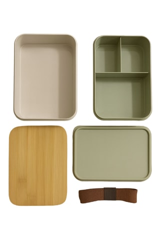 2 lunch boxs - 13 x 19 x 5 / 13 x 19 x 6 cm