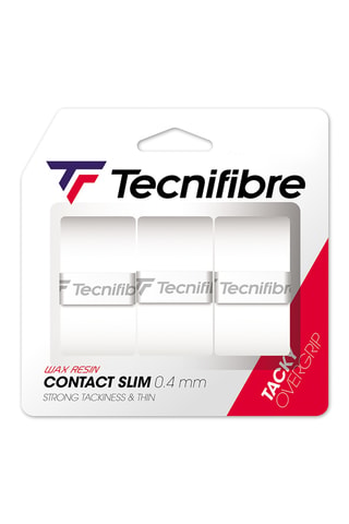 Grip pour raquette Contact Slim - Blanc