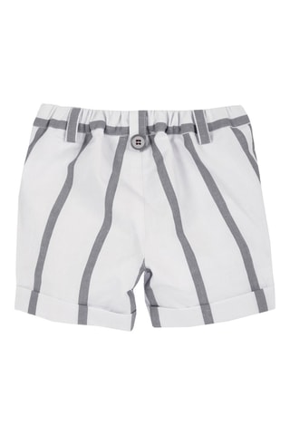 Short Blanc et gris