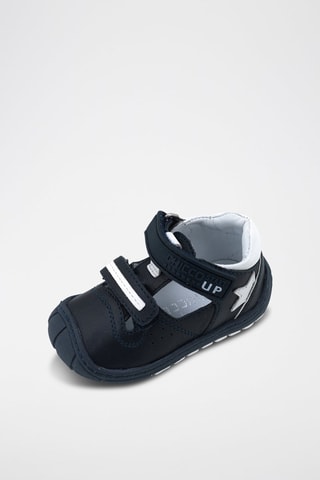 Leren Sandalen Marineblauw