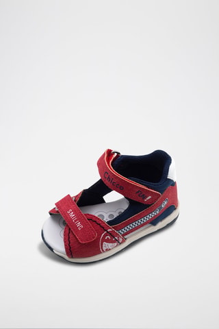 Sandalen Rood