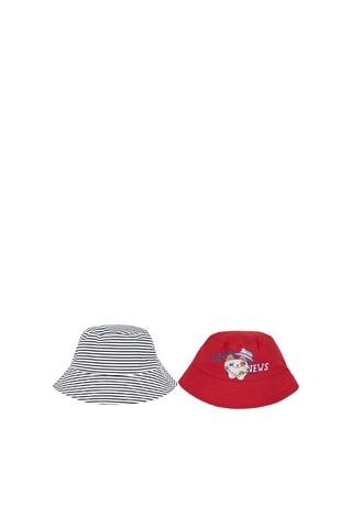 Dubbelzijdig Bobhoedje Rood