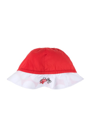Dubbelzijdig Bobhoedje Rood en Wit