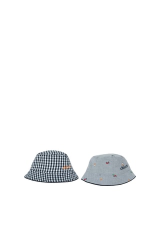 2 Bobhoedjes Nachtblauw