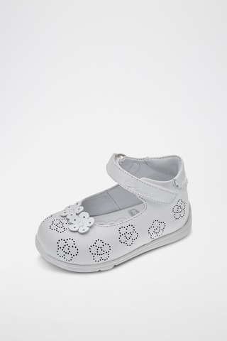 Leren Mary Janes - Wit