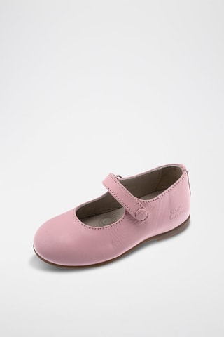 Leren Mary Janes - Roze