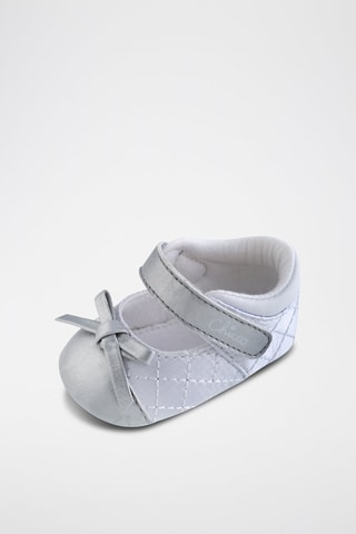Mary Janes Wit en Zilverkleurig