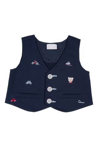 Vest Donkerblauw
