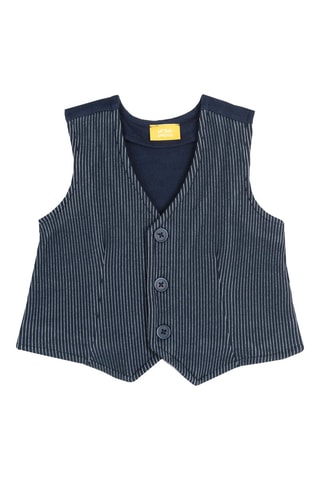 Gilet. Marineblauw