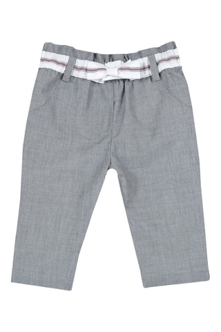 Broek Gemêleerd Lichtgrijs