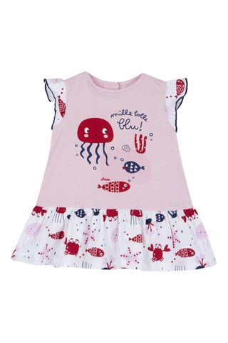Jurk Wit en Rood