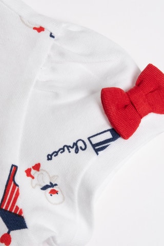Jurk - Wit en Rood