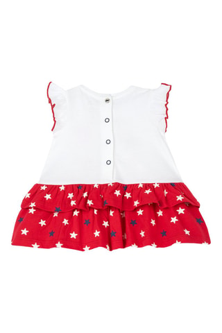Jurk - Rood en Wit