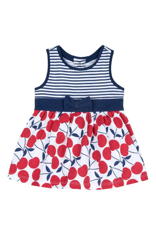 Jurk - Wit en Rood