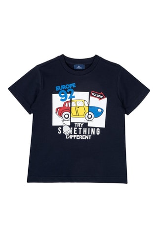 T-shirt - Nachtblauw