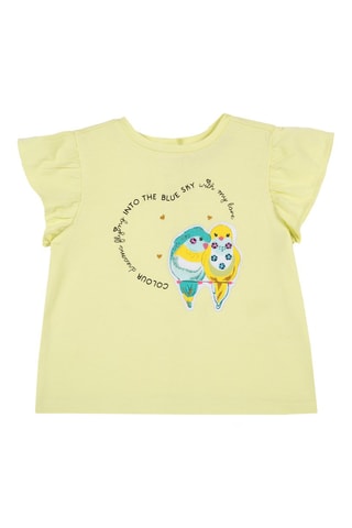 T-shirt Geel